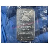 Engelhard 1-ozt .999 Silver Ingot Bar