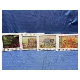 (4) Glass cutting boards (Fall)