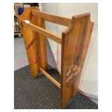 Pine & Oak Quilt Rack