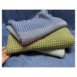 (3) Throw blankets