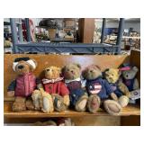 (5) Boyd Bears & Eddie Bauer Bear