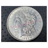 1921-D Morgan Silver Dollar (90% silver)
