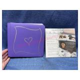 Nice New Premade Scrapbook (purple)
