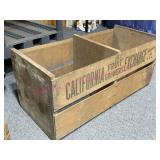 Old Wooden Fruit Crate #1