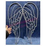 Metal angel wings
