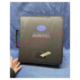 Creative Memories 3-ring binder w/scrap supplies