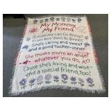 My Mommy tapestry throw blanket (Amer. Weavers)