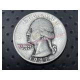 1947-D Washington Silver Quarter (90% silver)