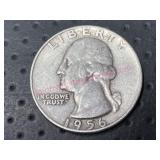 1956 Washington Silver Quarter (90% silver)