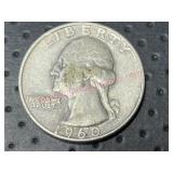 1960-D Washington Silver Quarter (90% silver)
