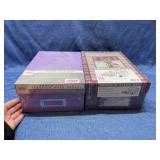 (2) New storage shoe boxes