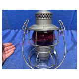 Antique K&IT RR Adlake Railroad Lantern