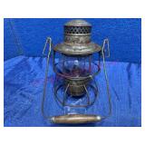 Antique Canadian Pacific Railway Lantern