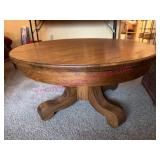(LR) Nice Oak 36in Round Coffee Table