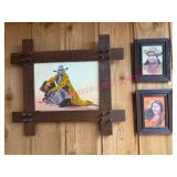 (B) Hazel Brown Western Paintings