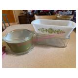 (K)ï¿½Pyrex & Glass Baking Dishes Trio