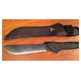 (K) Gerber Brush Cutter Machete w/Holster
