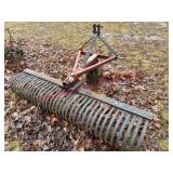 (FLD) Worksaver Inc. Landscape Rake Attachment