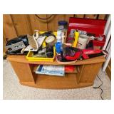 (B) Cabinet & Assorted Tools