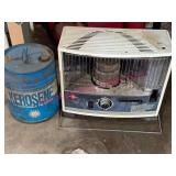 (BARN) Toyostove Kerosene Heater w/ Empty Can