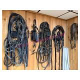 (B) Nice Leather Horse Tack & Harnesses