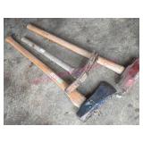 (BARN)ï¿½Splitting Maul, Sledge & Grub Tool