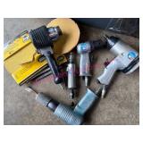 (BARN)ï¿½Air Tools w/ Accessories in Toolbox