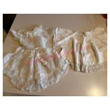 (K) Communion Dress & Top w/Lace Trim