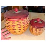 (K)ï¿½2005 Longaberger Canister Baskets