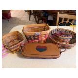 (K) 5 Longaberger Baskets