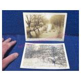 2 Signed Frank Hohenberger Photos 5x7