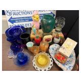 Glassware Selection Featuring Decor Items