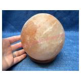 Himalayan Salt Lamp w/ Wooden Base