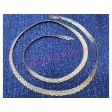 Sterling Silver 20in Necklace, 7.8g