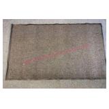 Rectangular 3x5 Floor Mat w/Rubber Backing