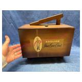 Esquire Shoe Care Chest w/Wood Handle