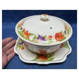 Harker Hotoven Chinaware Floral Serving Pieces