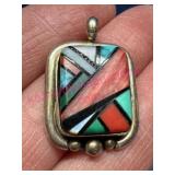 Sterling Silver Doug Zachary Pendant 8.2g