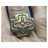 Sterling Silver Ring Sz 6.5  4.4g