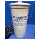 McCormick-Deering 2-Gallon Stoneware Container