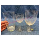 1960s Japanese Cut Wheat Glassware 40+pcs