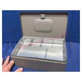 Swanco Metal Cash Box, USA, w/Key