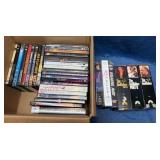 DVDs & VHS Films Collection