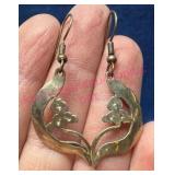 Sterling Silver Dangle Earrings 3.3 g