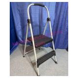 Cosco 2-Step Folding Stool w/Metal Frame