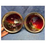 2 Spears Pottery Bowls 6in Diameter