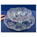 Mikasa Carmen Satinier Bowl & Tray