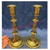 Baldwin 9in Brass Candlesticks