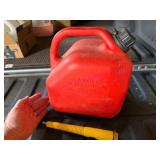Red 2-Gallon Gas Can w/Yellow Spout