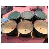 (6) OFF Citronella Buckets (2/3 full each)